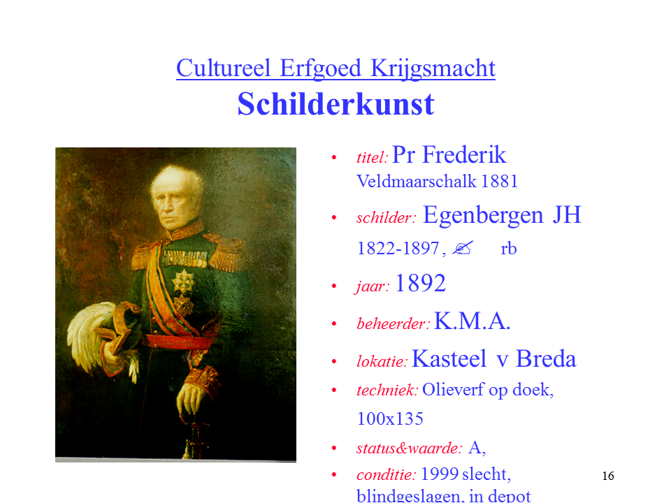 Prins Frederik Veldmaarschalk 1881
